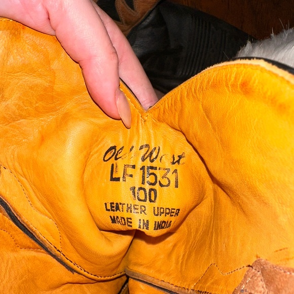 Vintage Old West Ladies Cowboy boots - Picture 4 of 4